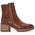 Xti Xtitil kvinder. 14445502-CAMEL Ankelstøvler 144455 brun (39), 3-5 cm, Lynlås, Casual