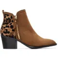Xti Xtitil kvinder. 14464701-CAMEL Ankelstøvler 144647 brun (36), 3-5 cm, Lynlås, Casual