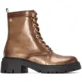 Xti Xtitil kvinder. 14429603-BEIGE Ankelstøvler 144296 brun (36), Fast, 1-3 cm, Lynlås, Casual