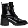 Xti Xtitil kvinder. 14427601-NEGRO Ankelstøvler 144276 sort (38), 3-5 cm, Lynlås, Casual
