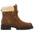Carmela Carmelatil kvinder. 16271702-CAMEL Ankelstøvler i læder 162717 brun (35), Fast, 1-3 cm, Splittet læder, Lynlås, Casual