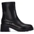 Xti Xtitil kvinder. 14431301-NEGRO Ankelstøvler 144313 sort (41), 3-5 cm, Lynlås, Casual