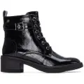Carmela Carmelatil kvinder. 16257701-NEGRO Ankelstøvler 162577 sort (35), 3-5 cm, Lynlås, Casual, Patentlæder
