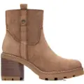 Refresh Refreshtil kvinder. 17303204-BEIGE Ankelstøvler 173032 brun (39), 5-8 cm, Lynlås, Casual
