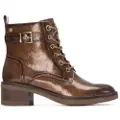 Carmela Carmelatil kvinder. 16257702-TAUPE Ankelstøvler 162577 taupe (40), Brun, 3-5 cm, Lynlås, Casual, Patentlæder