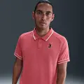 Nike NikeCourt Heritage-tennispolo til mænd - rød