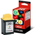 Lexmark 20HC Blækpatron 3-farve 15MX120E Modsvarer: N/A