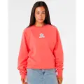 Rip Curl Luxe Surf Raglan Relaxed Crew Sweatshirt
