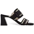 Hispanitas Hispanitastil kvinder. HV253946 Sandaler i læder Miami sort (41), 5-8 cm, Ingen, Casual, Party