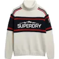 Superdry Apres Ski Striktrøje Med Høj Hals