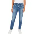 Pepe Jeans Pepe Jeanstil kvinder. PL204176HS1 Jeans Violet blå (24/32), Casual, Bomuld, Denim, Bæredygtig