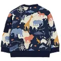 Boboli Fleece Printed Sweatshirt