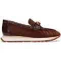 Hispanitas Hispanitastil kvinder. BHI254400 Mokkasiner i brunt velourlæder (38), Fast, 1-3 cm, Ingen, Casual