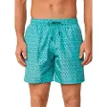 Hackett London Hackett Londontil mænd. HMB10108 MIini shell turkis badedragt (XL), Badetøj, Polyester