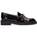 Hispanitas Hispanitastil kvinder. HI243632 Rio loafers i læder, sort (37), Fast, Ingen, Casual