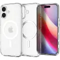 Spigen iPhone 17 Spigen Ultra Hybrid Mag Cover - Hvid / Klar
