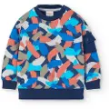 Boboli Fleece Printed Trøje