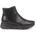 Fluchos Fluchostil kvinder. F1361 Ankelstøvler i læder F1361 Sort (36), 3-5 cm, Ingen, Casual