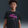 Nike Sportswear-T-shirt til større børn - sort