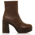 Mustang Mustangtil kvinder. 50531 Ankelstøvler New 67 brun (41), 5-8 cm, Lynlås, Casual