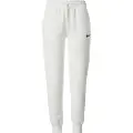 Nike Sportswear Phoenix Fleece-sweatpants med mellemhøj talje til kvinder - hvid