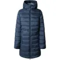 Pepe Jeans Pepe Jeanstil kvinder. PL4024372 Sally Long Coat navy (S), Casual, Polyester, Blå