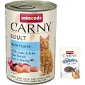 Animonda Carny Adult 6 x 400 g - Kylling & Laks