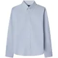 Hackett London Ess Washed Oxford Skjorte Med Lange ærmer