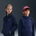 Nike Therma-FIT Winterized-træningshættetrøje til større børn - blå