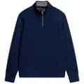 Superdry Core Pique Henley Halv Lynlås Sweater