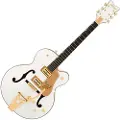 Gretsch Grestch Synchromatic Falcon Hollow Body Single-Cut with Bigsby EB Snowcrest White