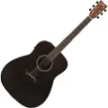 Yamaha FX400 Dreadnought Electro Acoustic Guitar Smoky Black