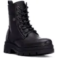 Refresh Refreshtil kvinder. 17301702-NEGRO Ankelstøvler 173017 sort (38), Fast, 1-3 cm, Lynlås, Casual