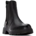 Refresh Refreshtil kvinder. 17302601-NEGRO Ankelstøvler 173026 sort (38), Fast, 1-3 cm, Lynlås, Casual