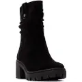 Refresh Refreshtil kvinder. 17302103-NEGRO Ankelstøvler 173021 sort (37), 3-5 cm, Lynlås, Casual