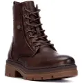 Refresh Refreshtil kvinder. 17301701-TAUPE Ankelstøvler 173017 brun (39), Fast, 1-3 cm, Lynlås, Casual
