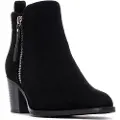 Refresh Refreshtil kvinder. 17318004-NEGRO Ankelstøvler 173180 sort (39), 3-5 cm, Lynlås, Casual