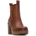 Refresh Refreshtil kvinder. 17320002-CAMEL Ankelstøvler 173200 brun (37), 3-5 cm, Lynlås, Casual