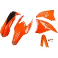 Ufo Ktm Exc/exc-f 2009-2011 Ktkit511f-127 Fork Protectors & Plastikkit