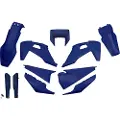 Ufo Husqvarna Te/tx/fe 2020-2022 With Headlight Hukit623f-087 Fork Protectors & Plastikkit