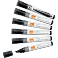 Nobo whiteboard marker skrå spids 4 mm hurtigttørrende blæk, pakke/10 stk. Sort