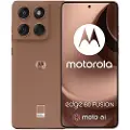 Motorola edge 60 fusion - PANTONE Mocha Mousse MediaTek Dimensity 7300-processor 2,50 GHz , Android 15 or Later, 256 GB