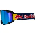 Red Bull Spect Eyewear - Ski masker - Park Blue - Smoke With Ice Blue Mirror til Unisex - Flåde