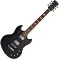 Gear4Music Brooklyn Select Electric Guitar by Black