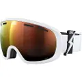 POC - Ski masker - Fovea Blixten White/Partly Sunny Orange til Unisex - Hvid