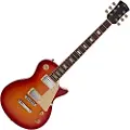 Gear4Music New Jersey Select Electric Guitar by Cherryburst