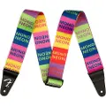 Fender MonoNeon Logo Strap Multi-Color 2"