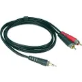 Klotz Y-Cable 3.5mm - Twin RCA Cable 6m