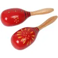 Stagg 26cm Wood Maracas Red