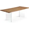 Kave Home - Bord Lotty 220 x 100 cm - Brun - Spiseborde - - Homeroom